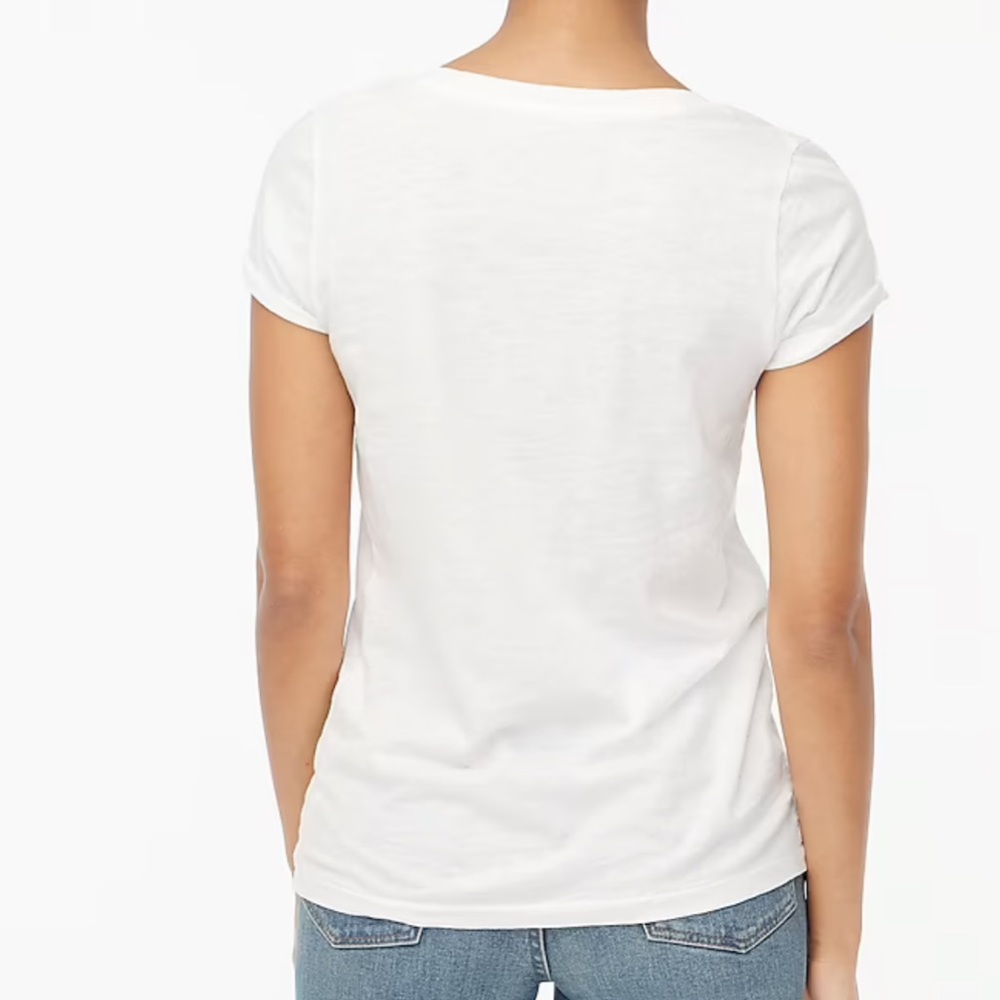 J.CREW VINTAGE SLUB COTTON TEE - Picture 4 of 7